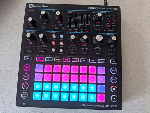 Novation circuit mono station - circuit,