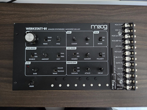 Moog werkstatt diy - werkstatt-01, analogue