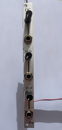 2hp eurorack module - dc,