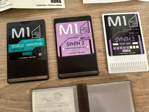 Korg sound cards mpc - m1,