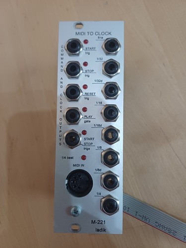 Ladik 221 midi clock - midi, to