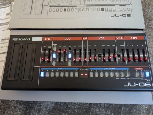 Roland boutique sound - boutique, ju-06