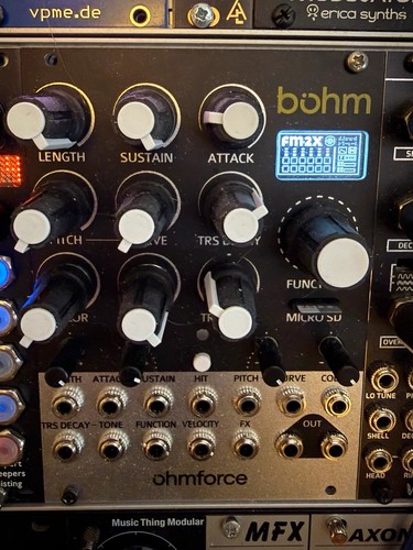 Ohmforce böhm 18hp eurorack - ohmforce,