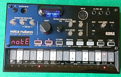 Korg volca nubass analogue - nubass,