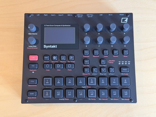 Elektron syntakt track drum - elektron, 12-track