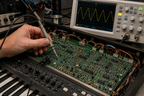 Synth repair synthesizer - |,